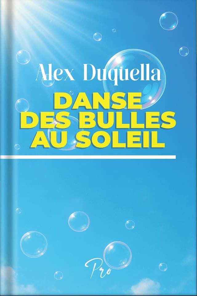 Couverture du livre « Danse des bulles au soleil »