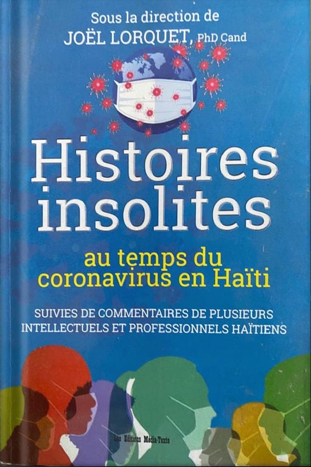 Couverture du livre « Histoires insolites au temps du coronavirus en Haïti »